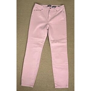 Buffalo David Bitton Havana Women's Pants Pink Size 10/30 High Rise Soft Stretch